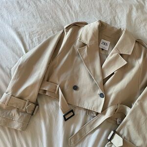 Short Zara Trench Coat